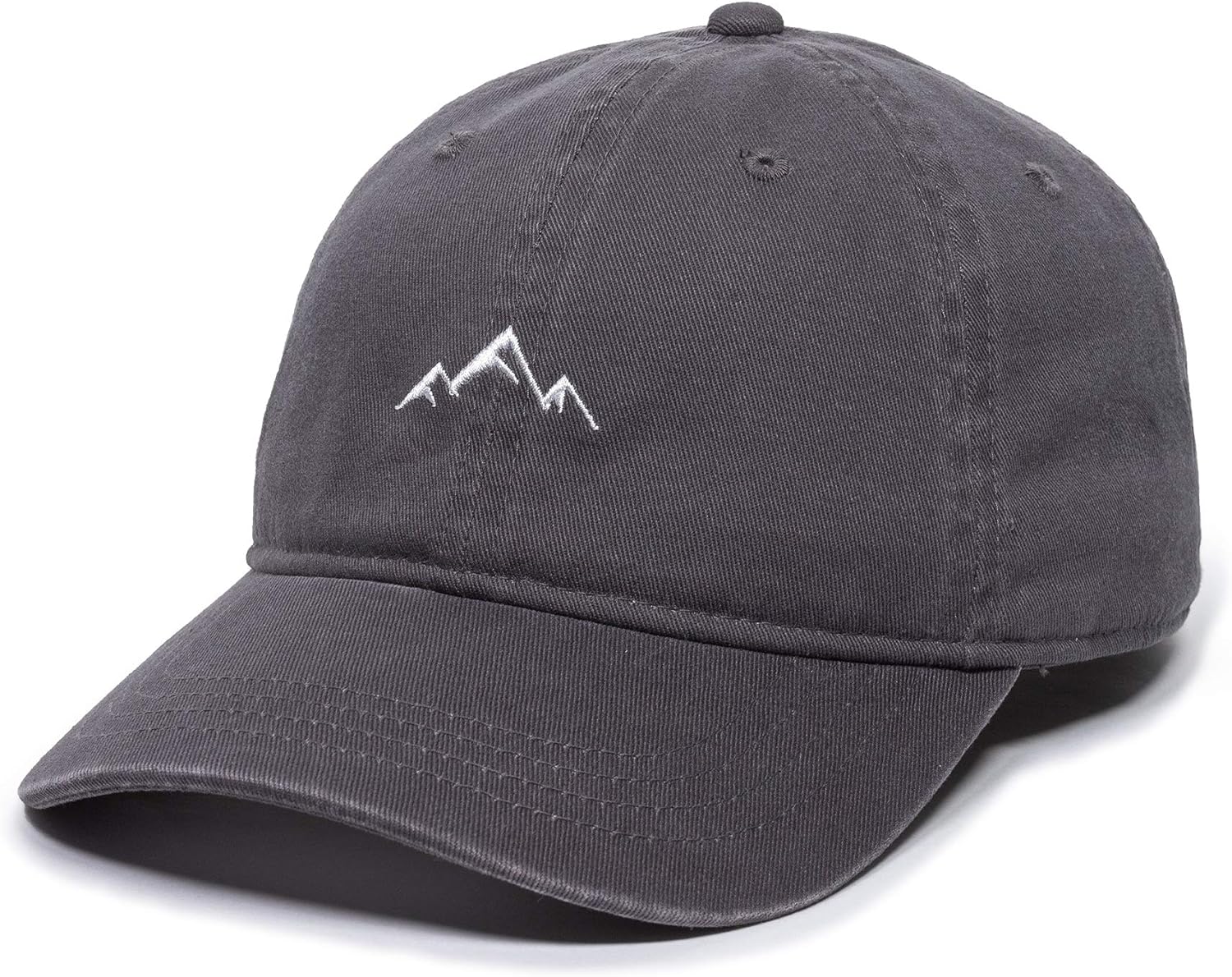 Outdoor Cap -Adult Mountain Dad Hat-Unstructured Soft Cotton