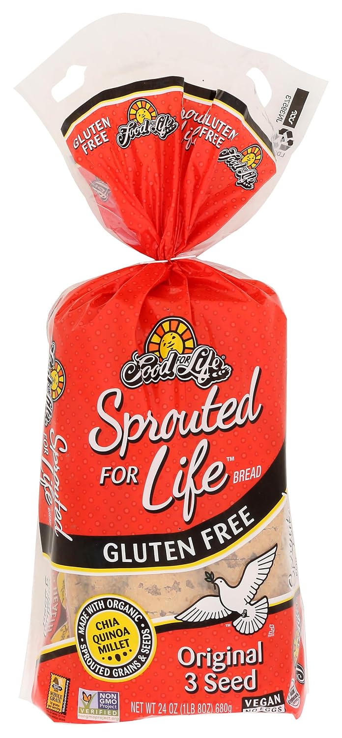 Food For Life, Bread Sprouted Original Organic, 24 Ounce
