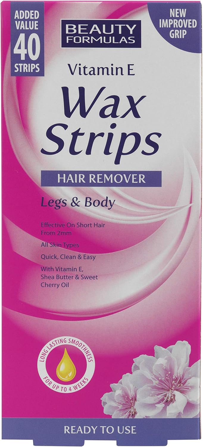 Beauty Formulas Cold Wax Strips 40's