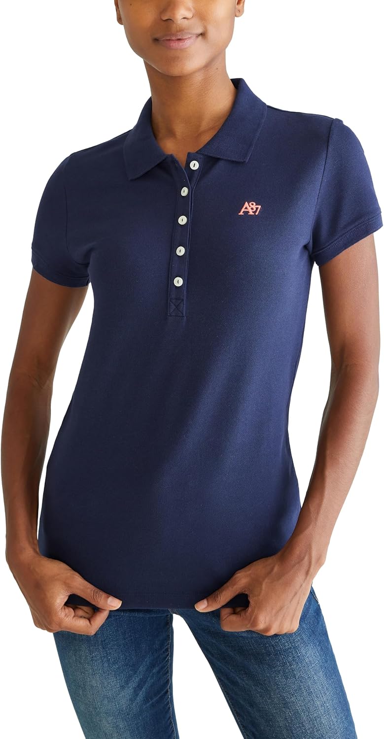 AEROPOSTALE Women's Aero Solid A87 Polo