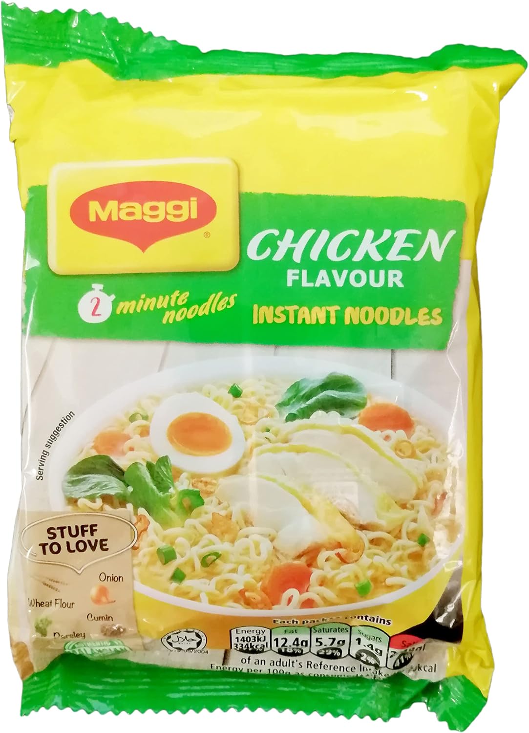 MAGGI 2 MINUTE NOODLES CHICKEN FLAVOUR 20 X 77g