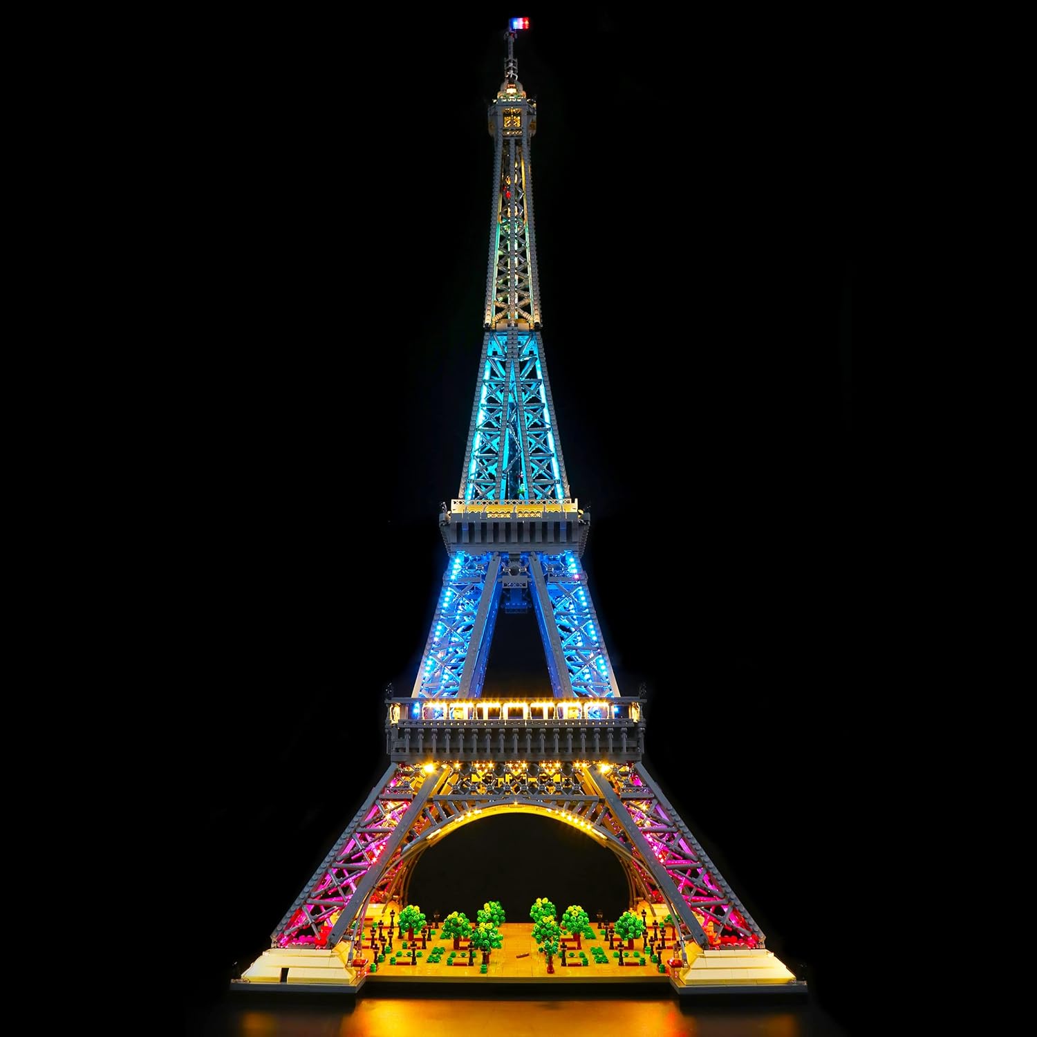 Led Light Kit for Lego Eiffel Tower, Led Lighting Set for Lego 10307 Eiffel Tower - Not Include Models, Just Light Set (Standard-Version)