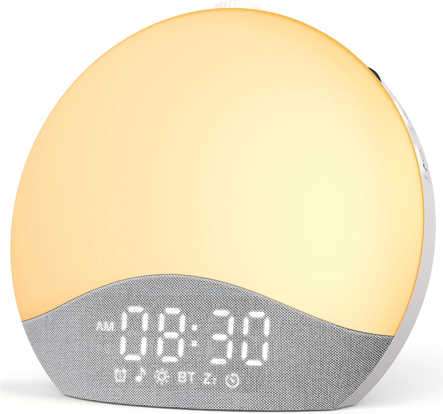ecozy Sunrise Alarm Clock, Bluetooth Time Sync, Wake Up Light | 26 Sounds, 17 Night Lights, Sunrise/Sunset Simulation, White Noise Machine, for Heavy Sleeper/Kid/Bedroom, AC-Powered