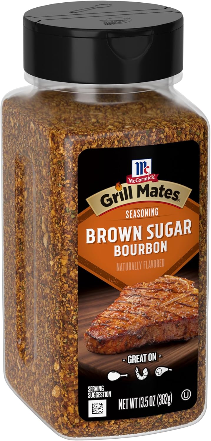 McCORMICK Grill Mates Brown Sugar Bourbon Seasoning 1 x 382g JAR American Import