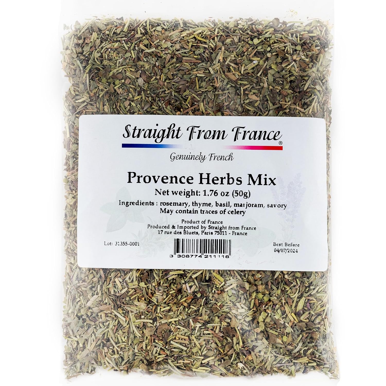 Straight from France Genuinely French Authentic Herbs de Provence Seasoning