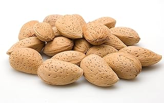 Jumbo California Almonds In Shell – 5 lbs (80oz) Premium Quality Kosher Raw Almonds By We Got Nuts - Natural & Healthy Rich Flavor Snack - Whole,& Unsalted –