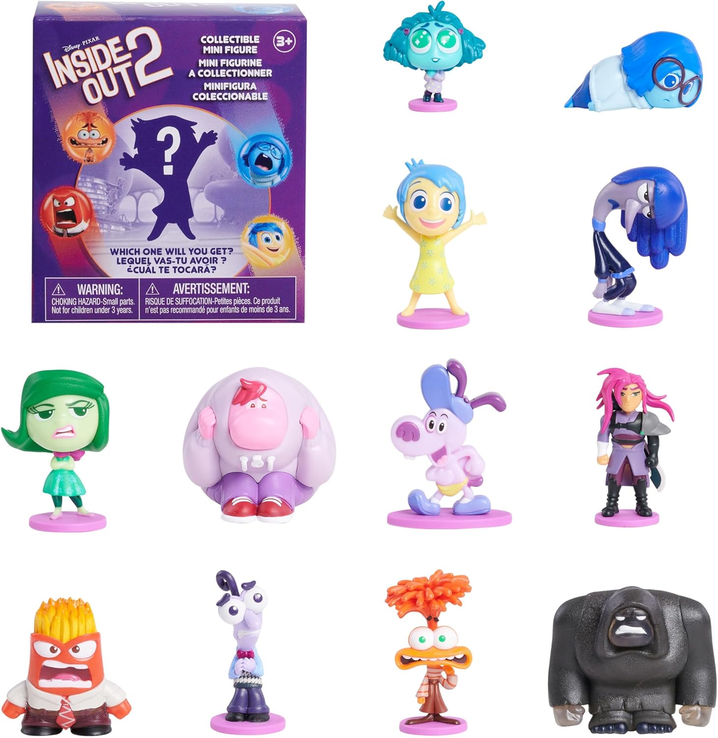 Inside Out 2 Collectible Mini Figures