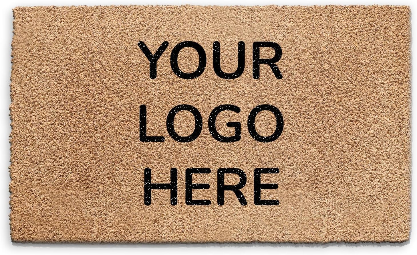 Hairyworm Personalised Doormat (45cm x 75cm) Medium, Custom Logo, Business Logo Mats, Business Doormats, Branded Door Mat, Commercial Business Door Mat, Custom Photo/Logo Doormat