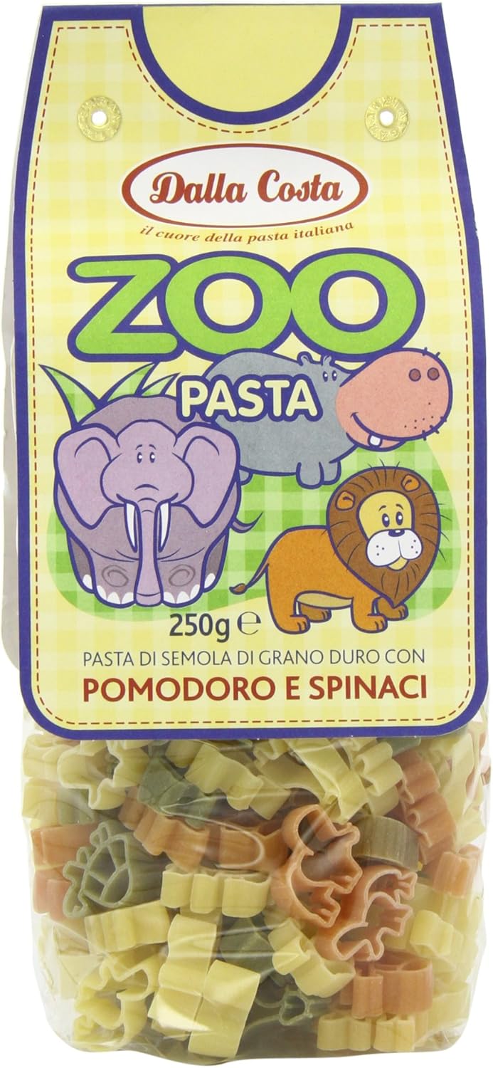 Dalla Costa Zoo Pasta 250 g (Pack of 6)