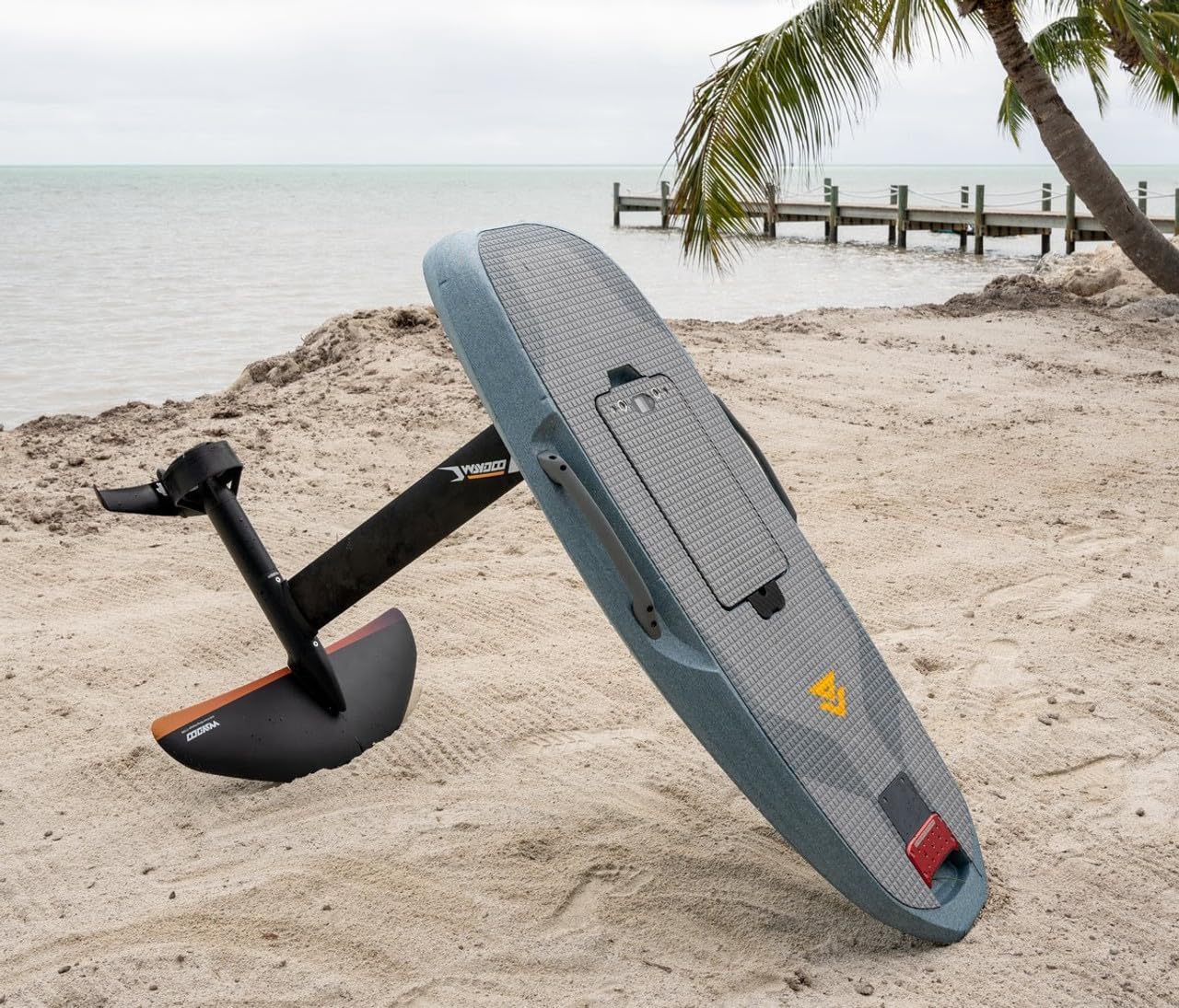 Waydoo Flyer EVO PRO Plus - Electric Hydrofoil Board, Electric Surfboard & Paddle Board, Performance Motor, Large Battery, Voyager C1500 Wing (Short Mast - 27")