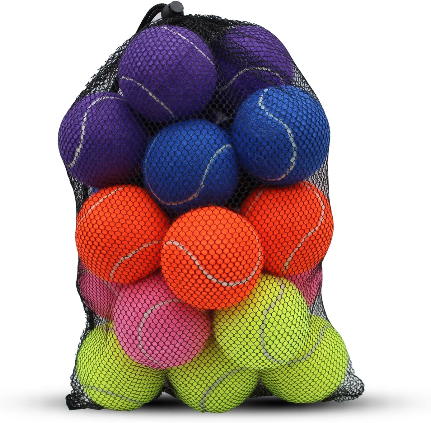 Tennis Balls, 20 Pack Training Tennis Balls,High Elasticity Practice Tennis for Beginner, Exercise Playing Balls for Pet Dog