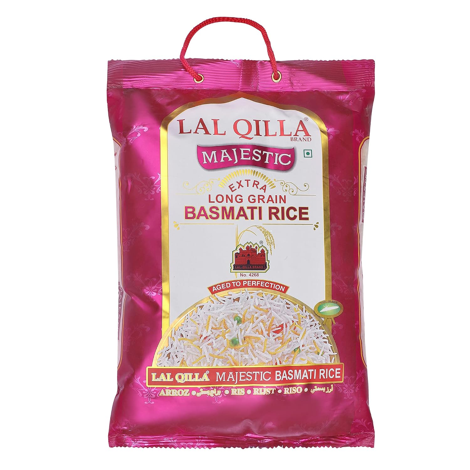 Lal Qilla Majestic Extra Long Grain Basmati Rice - 10 Pound