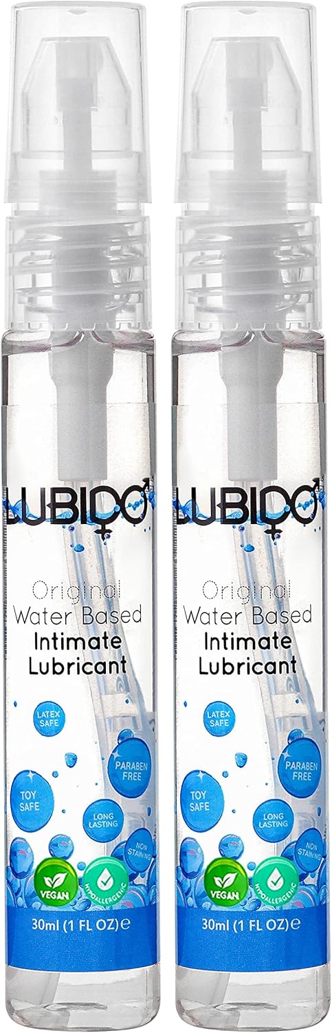 Lubido Original Water Based Paraben Free Intimate Gel Lube - 30ml (Pack of 2)