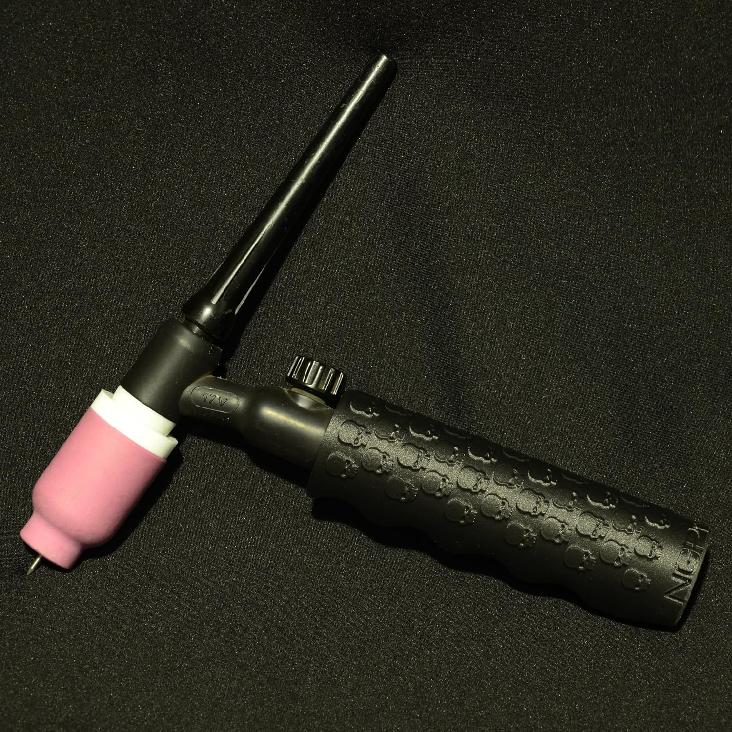 Generic Custom TIG Torch Handle - Skulls Grip - for Standard Series 26 and 18 Torch Bodies, GRHX1