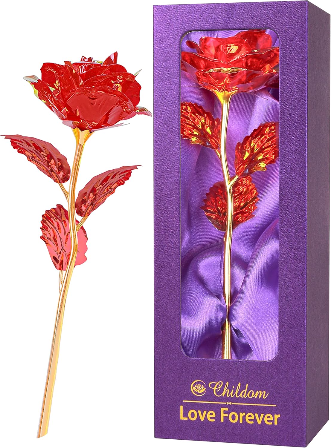 Christmas Rose Gifts for Women,Birthday Gifts for Women,Rose Flower Gifts for Mom,Red Christmas Rose Flower Gifts for Mom,Wife,Grandma,Friends,Christmas,Thanksgiving,Anniversary,Valentines