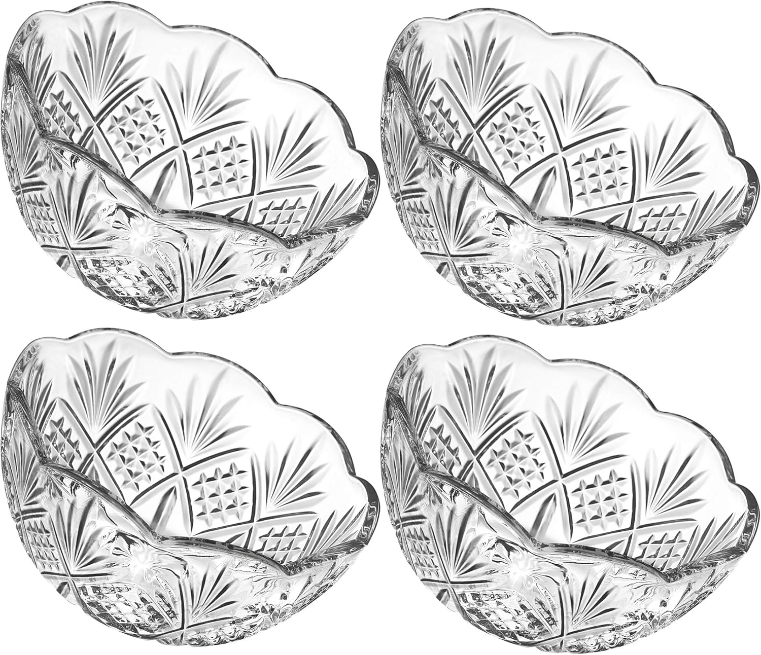 Godinger Candy Bowls Dish - Dublin Collection, Set of 4