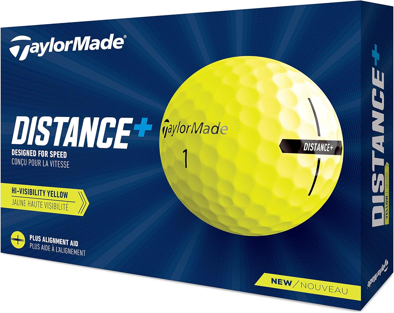 TaylorMade Golf 2021 Distance+ Golf Balls