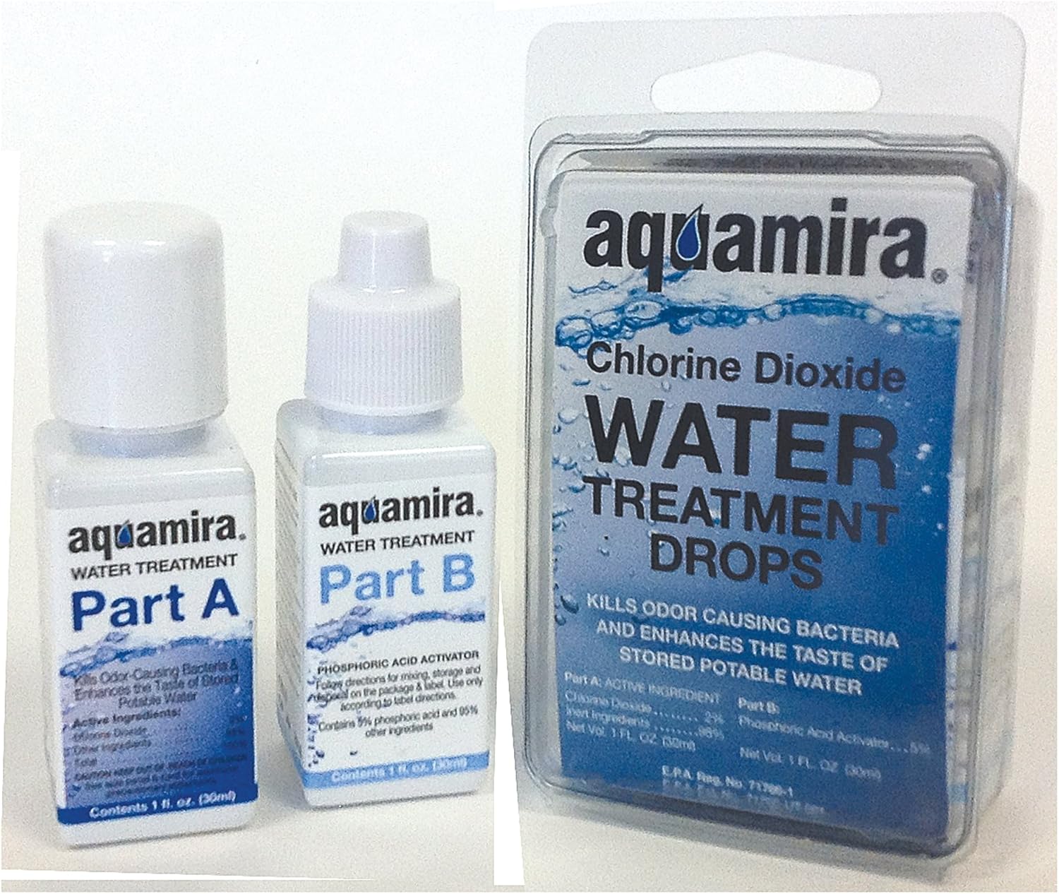 Aquamira Water Treatment Drops 1 Oz