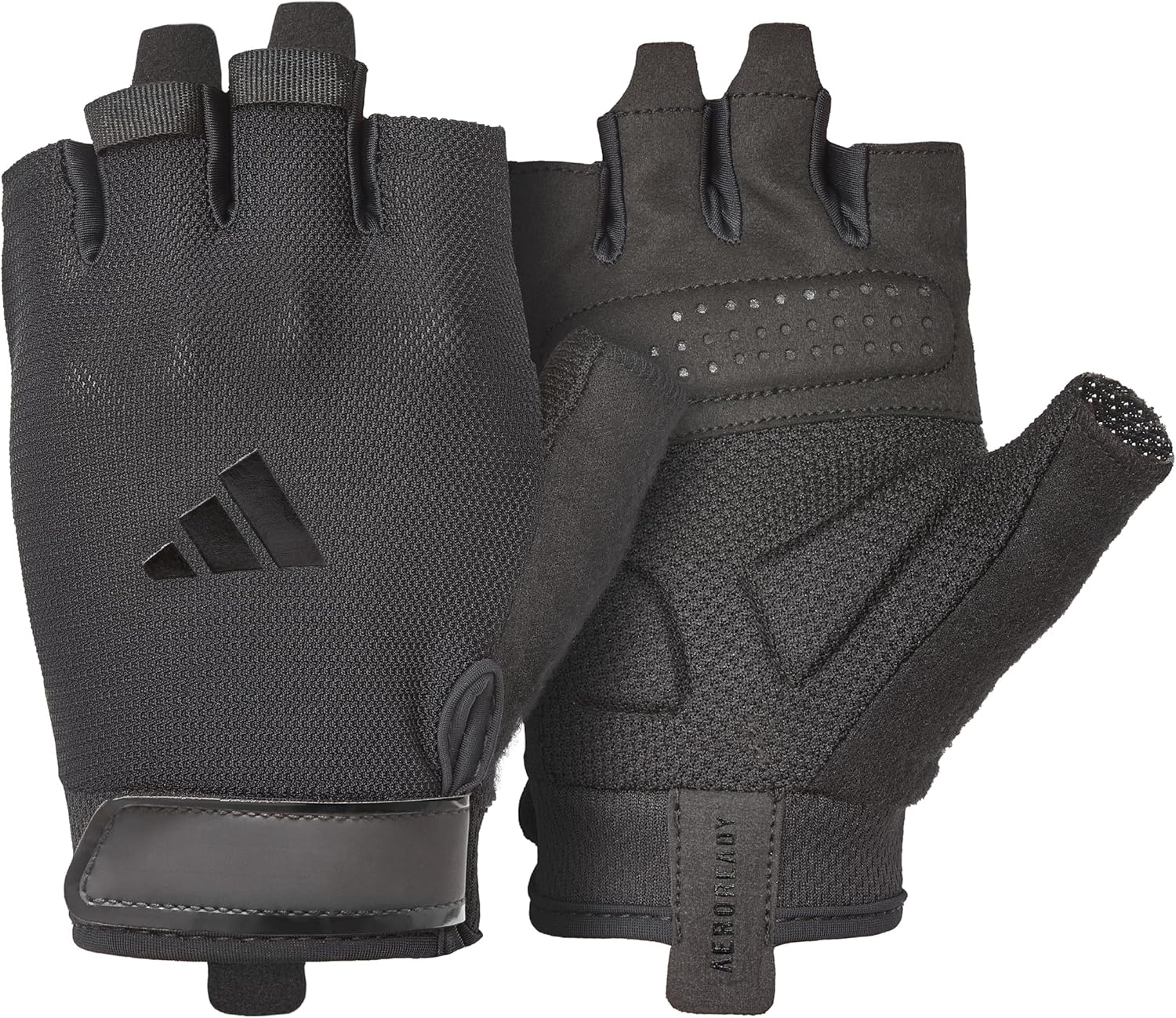 adidas Essential Training Gloves - Moisture-Absorbing Aeroready Technology Coupled with an Extremely Comfortable, Durable Faux Suede Palm