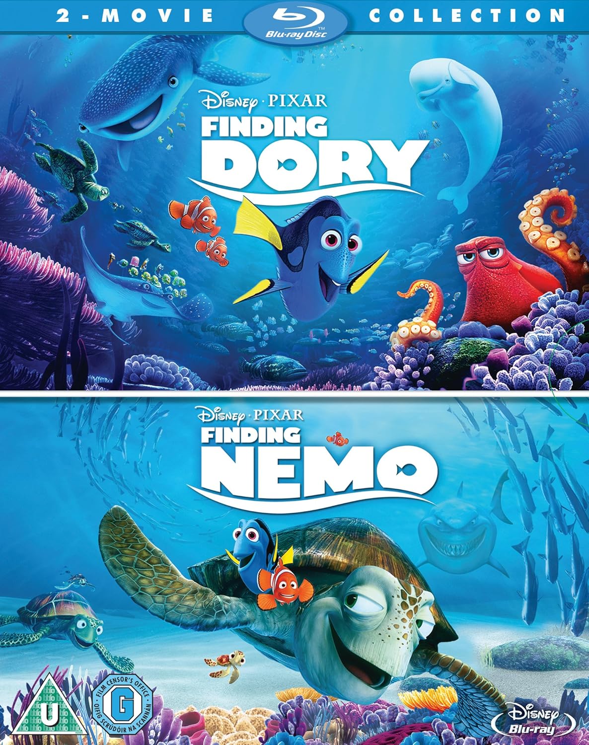 Disney & Pixar's Finding Dory/Finding Nemo [Blu-ray] [Region Free]
