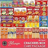 Crackers Variety Pack - Individually Wrapped Assortment - Sampler Bulk Care Package Gift Box - Snack Pack (40 Count)