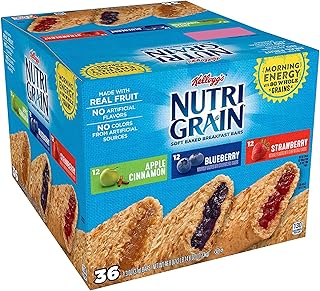 Kellogg S Nutri- Grain Bars Variety Pack (1.3 Oz. Bar, 36 Ct.) Wholesale, Cheap, Discount, Bulk (1 - Pack)