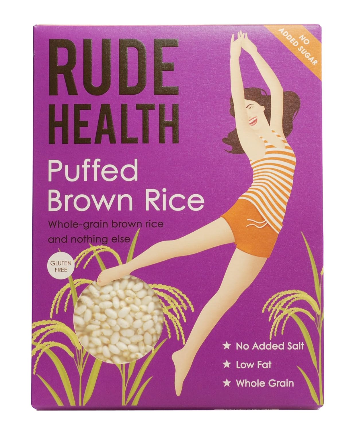 Rude Health - Puffed Brown Rice - 225g