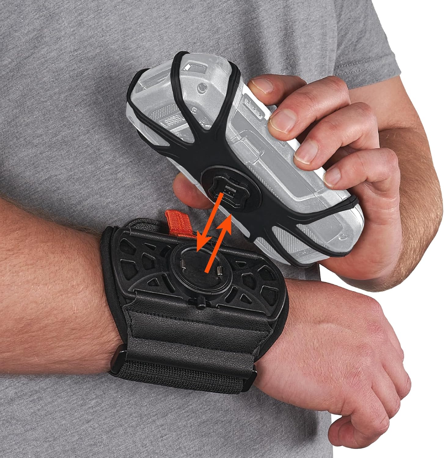 Ergodyne Squids 5545 Armband, Wristband Scanner Mount, Adjustable to Fit Phones, Scanners, Mobile Computers, PDA