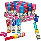 Push Pop Candy Lollipops - Individually Wrapped Variety Candy Party Pack - 24 Count Lollipops in Assorted Fruity Flavors - Fun Candy for Gifts, Celebrations, Party Favors, Gift Baskets, & Birthdays