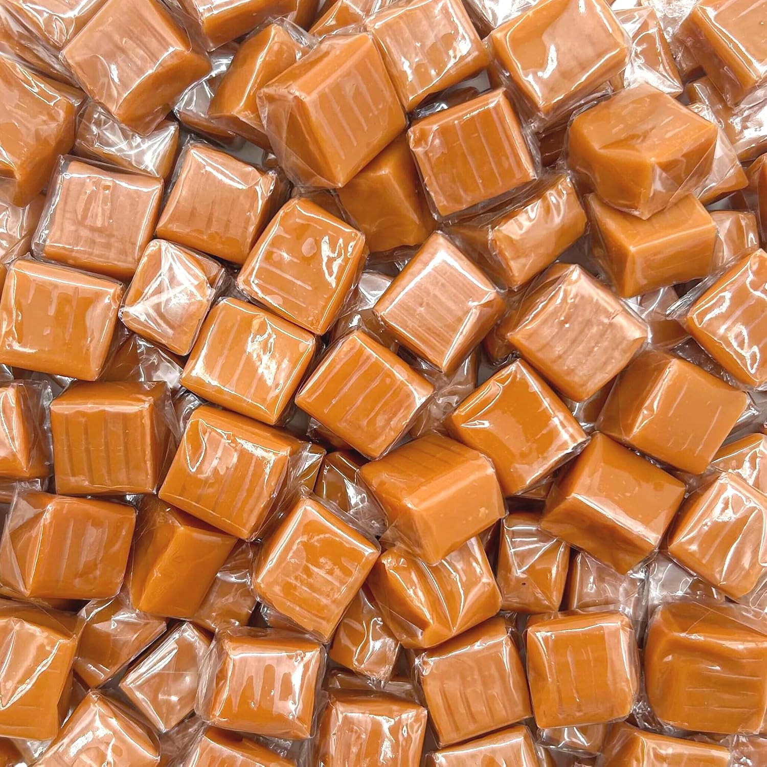 Caramel Candy Individually Wrapped, Caramel Cubes, 3 Lb Bag