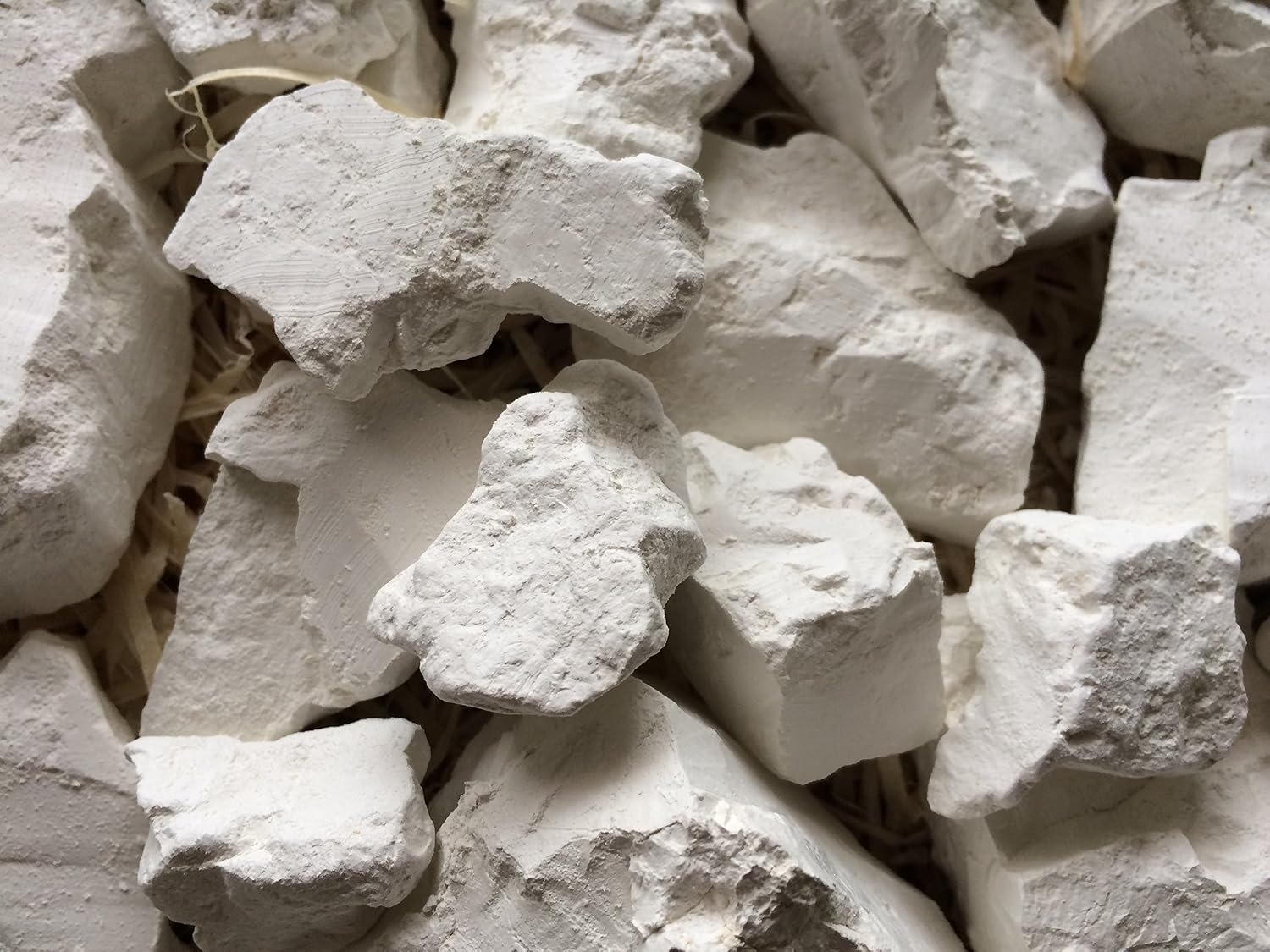 Kaolin Clay Chunks Natural for Eating (Food), 450 g