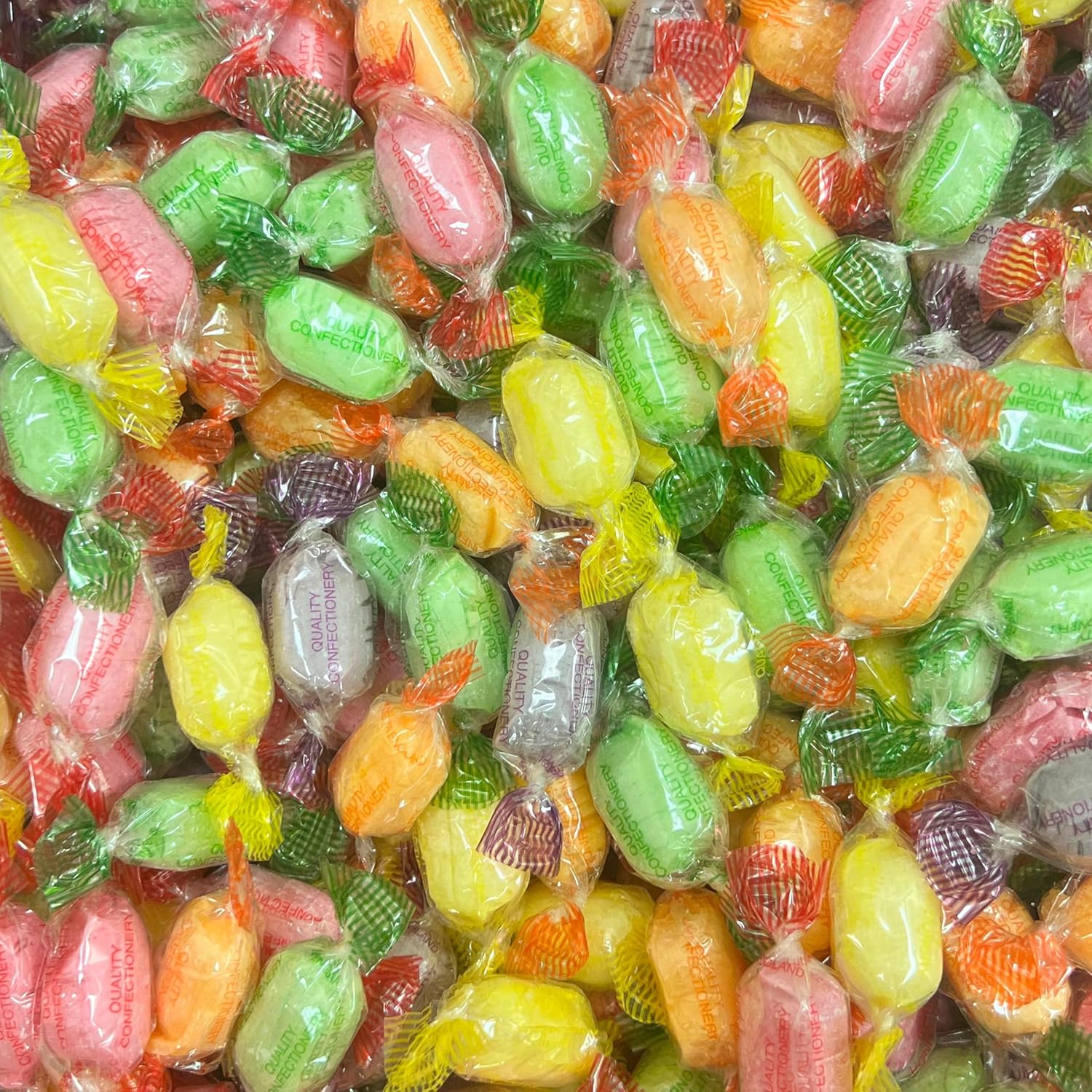 Sherbet Fruits Hard Boiled Sweets - Individually Wrapped - Assorted Treats - Perfect for Sharing, Parties, Summer (500g bulk bag)