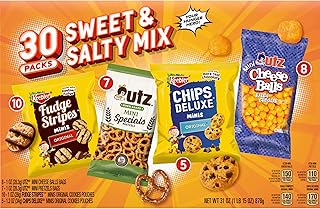 Keebler Cookies and Crackers, Variety Pack, 30 Ct. (Pack of 1)