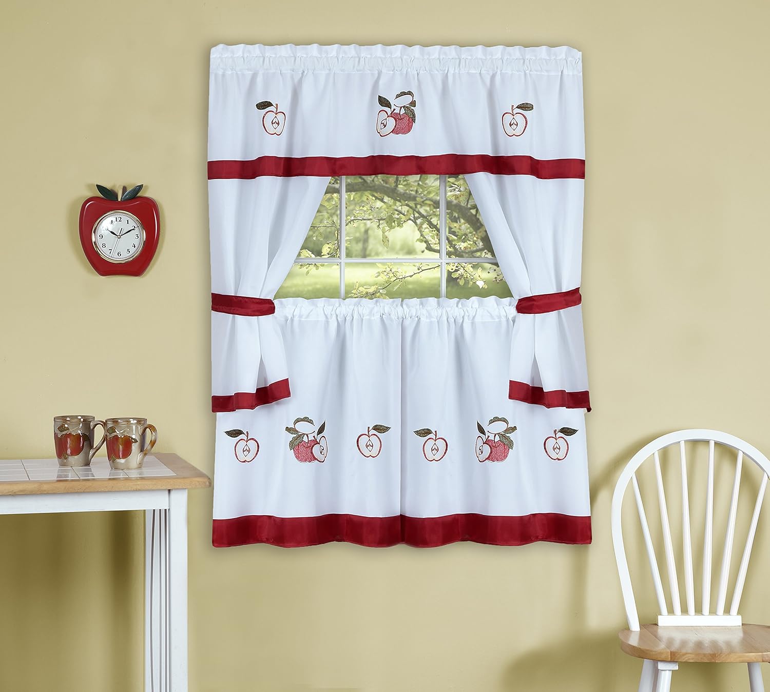 Achim Home Furnishings Gala - Embellished Cottage Set - 58x24