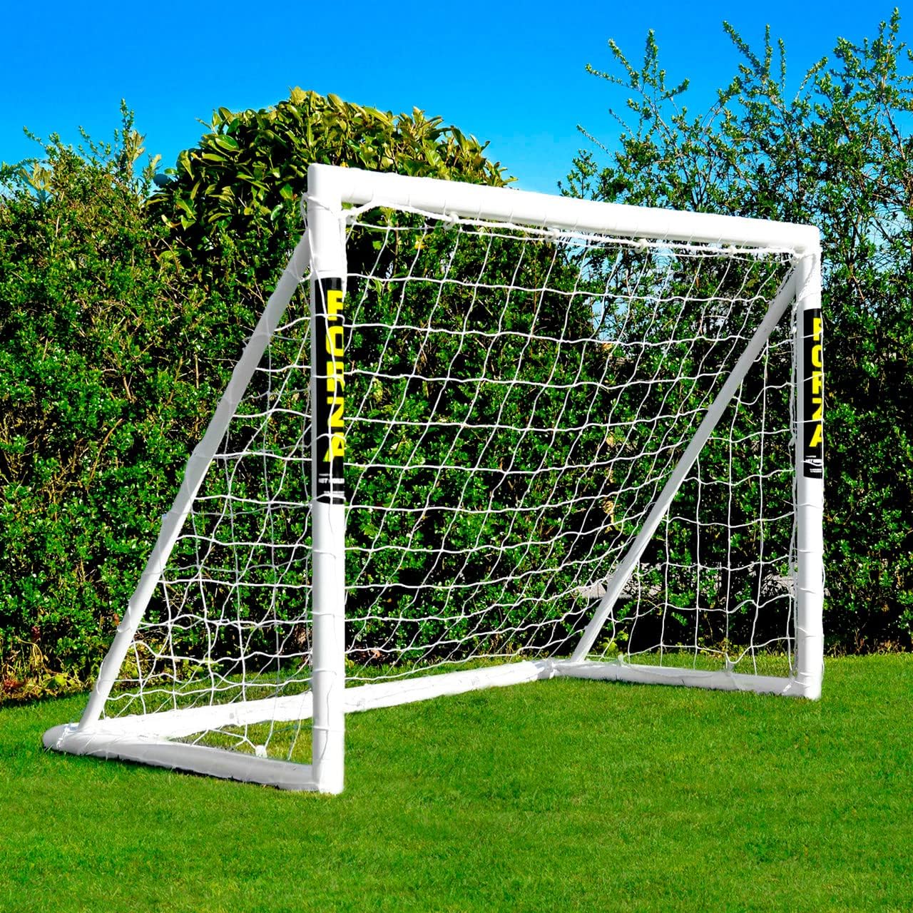FORZA 6ft x 4ft Kids Football Goal | The UK’s Best Garden Goalposts - Optional Target Sheet, Football & Carry Bag | Weatherproof & Easy to Assemble