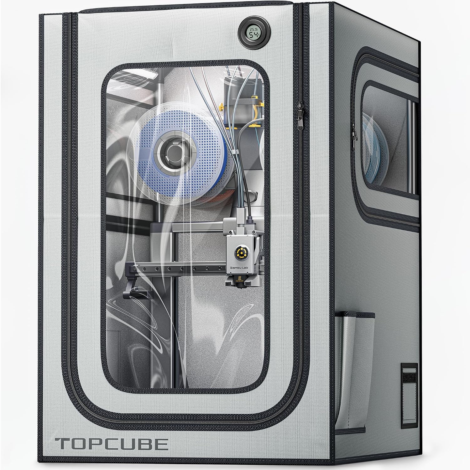 TOPCUBE 3D Printer Enclosure for Bambu Lab A1 Combo AMS Lite Top Mounting