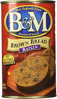 B&M Brown Bread, Raisins, 16 Ounce