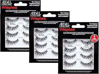 ARDELL Professional Natural Multipack - Demi Wispies Black by Ardell, Pack of 3