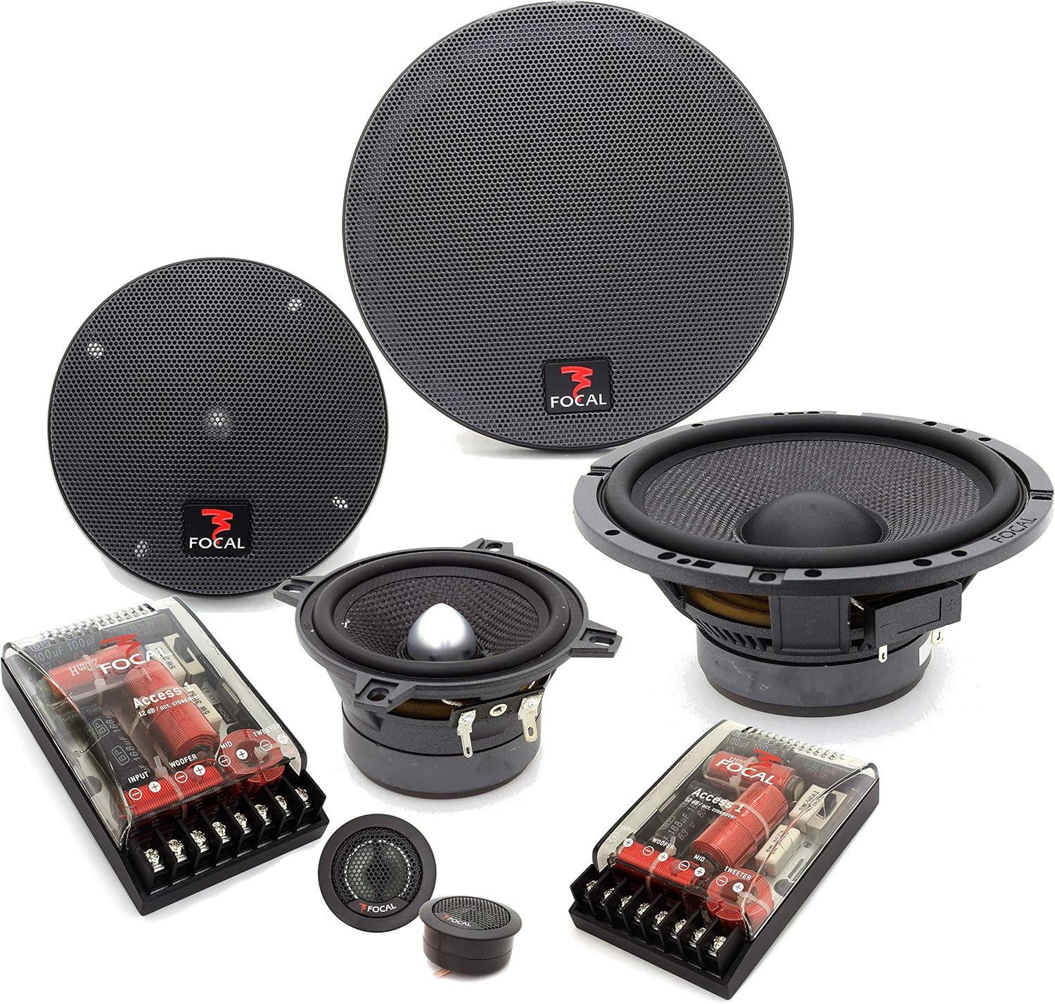 Focal Access 165 A3 6.5-Inch 3-Way Component Speaker Kit