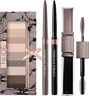 Physicians Formula Shimmer Strips Custom Eye Enhancing Kit with Eyeshadow, Eyeliner & Mascara, Nude