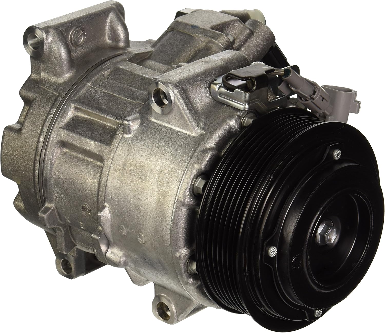 Denso New A/C Compressor with Clutch - 471-1017