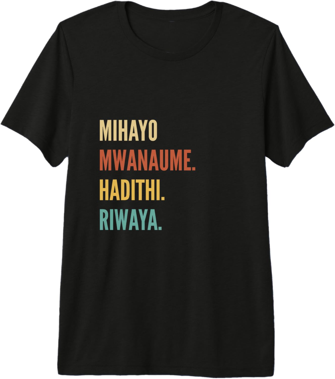 Funny Swahili First Name Design - Mihayo Premium T-Shirt