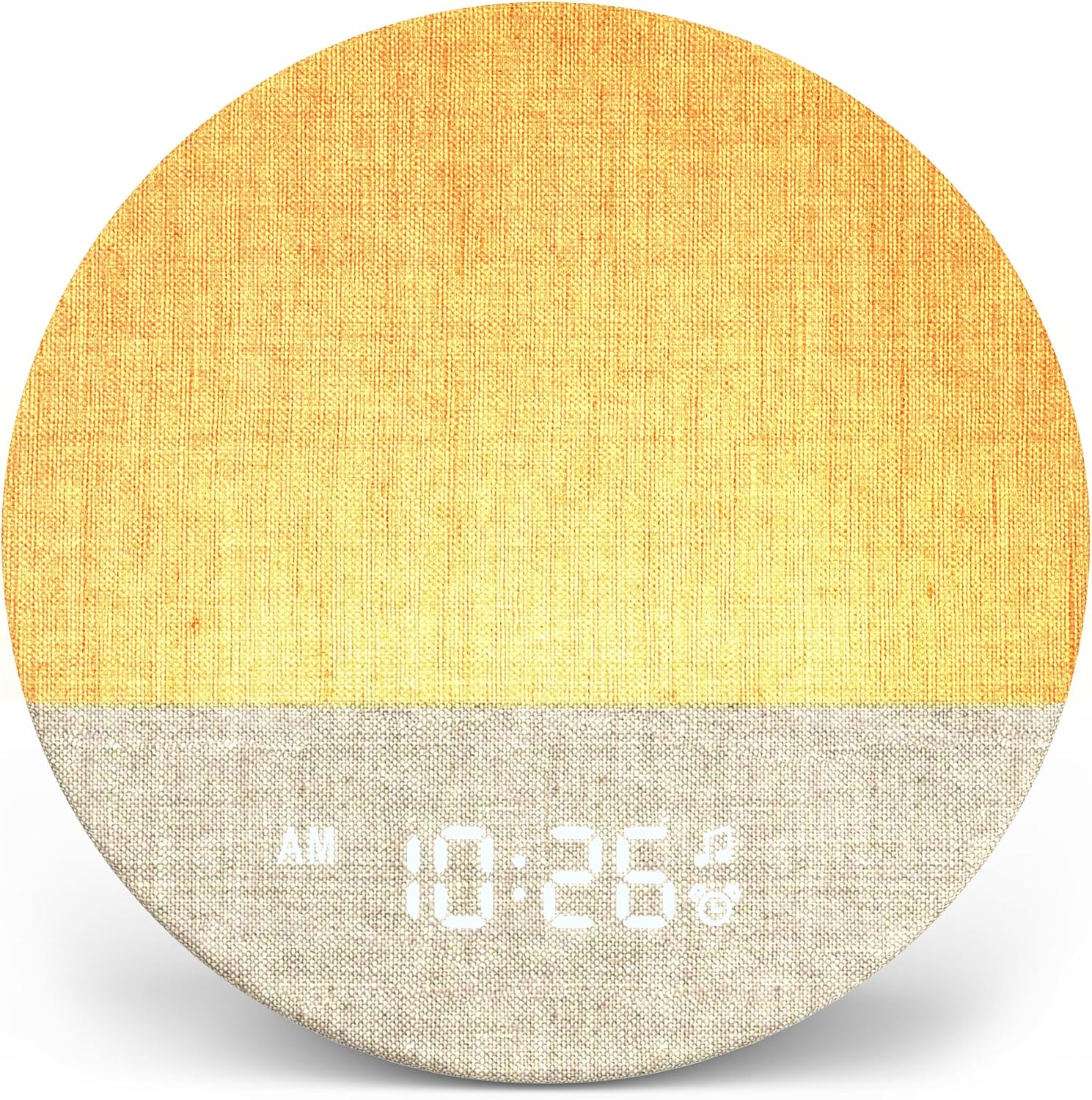 Dreamegg Sunrise Alarm Clock, White Noise Machine Wake Up Light, White | 29 Sounds, 9 Colors Night Light, Snooze, Digital Display, for Baby, Kids, Adults, Bedside Gift, Sunrise 1
