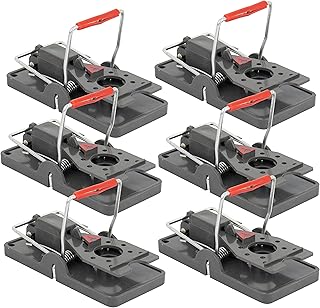 Victor M393SSR Power-Kill Easy Set Mouse Trap - 6 Reusable Mouse Traps