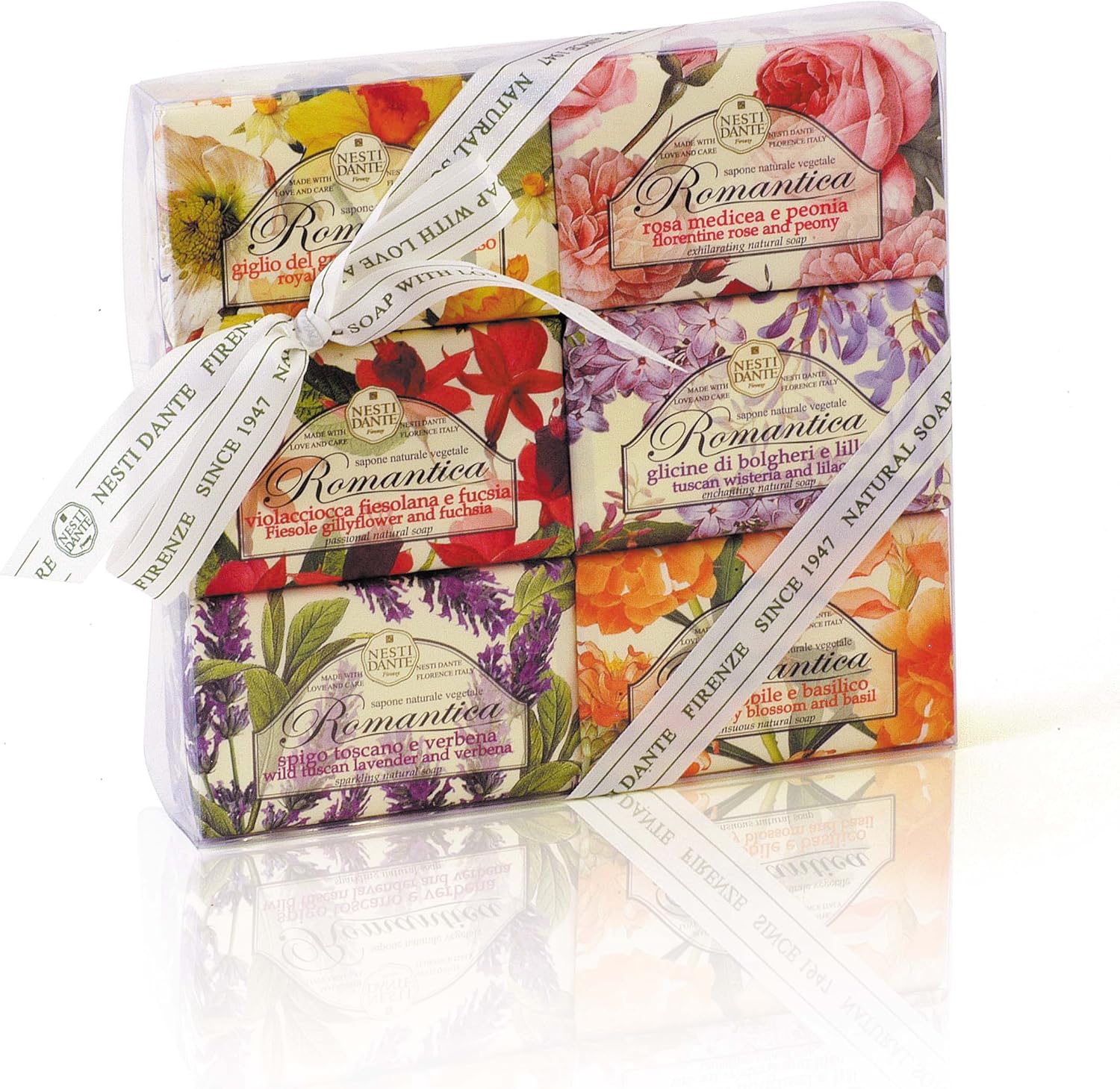 NESTI DANTE Romantica Collection, Soap 6 x 150 g