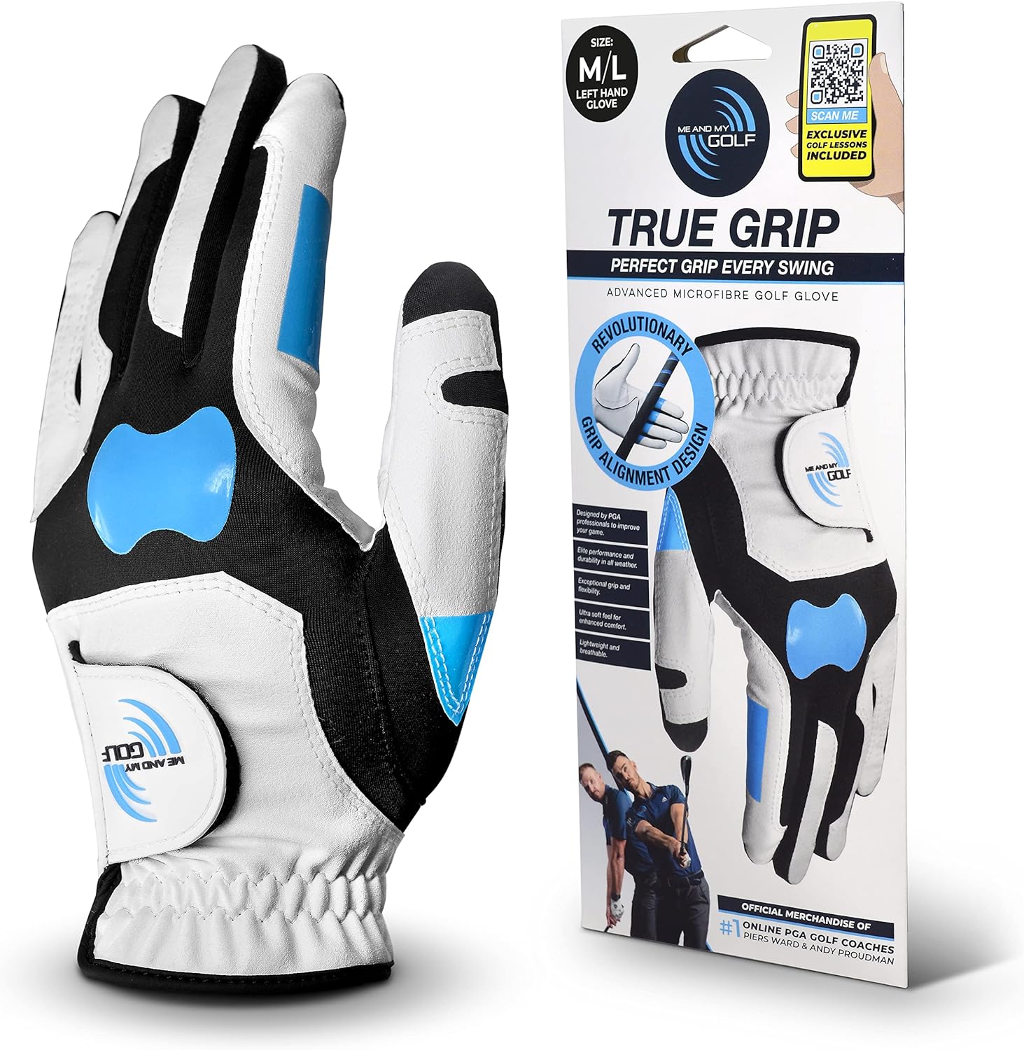 ME AND MY GOLF True Grip Training Golf Glove - Perfect Grip Every Swing