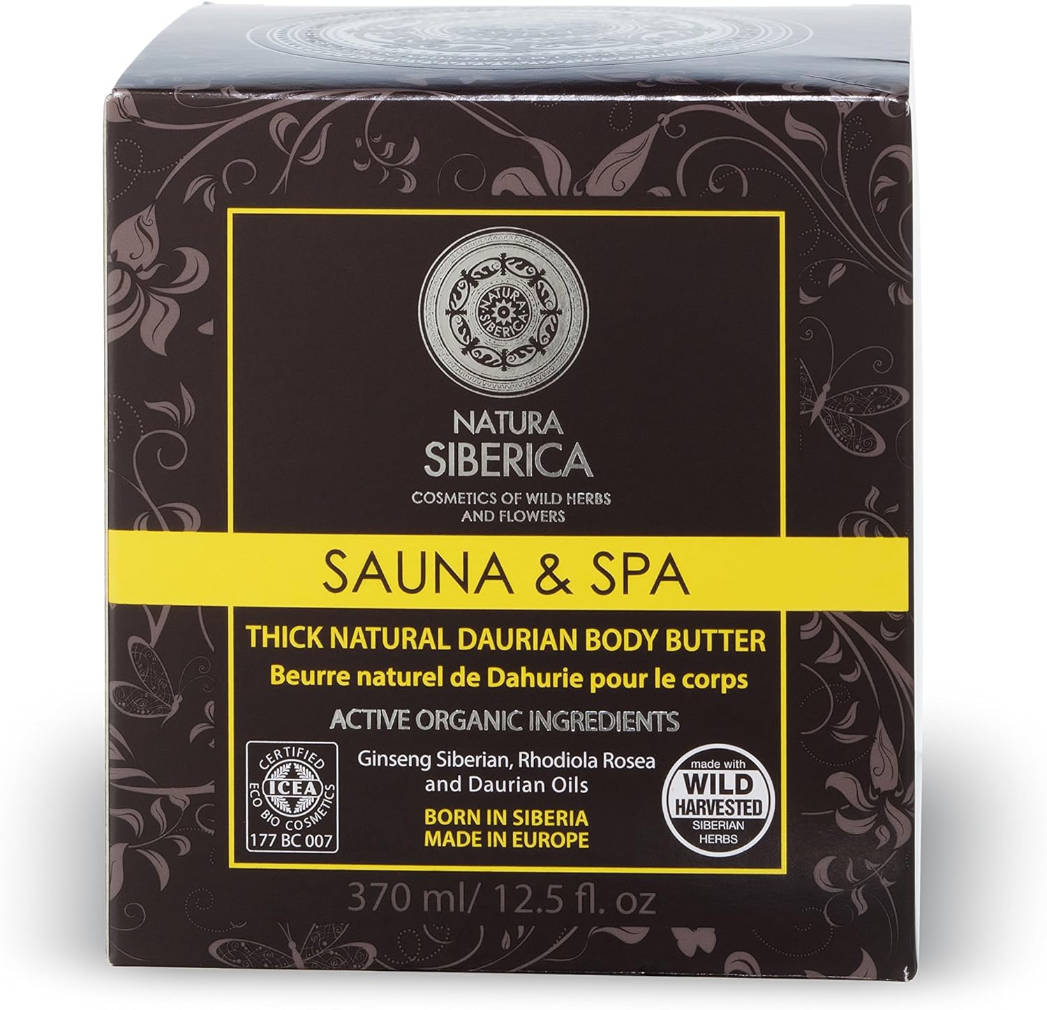 Natura Siberica Thick Natural Daurian Body Butter, 370ml