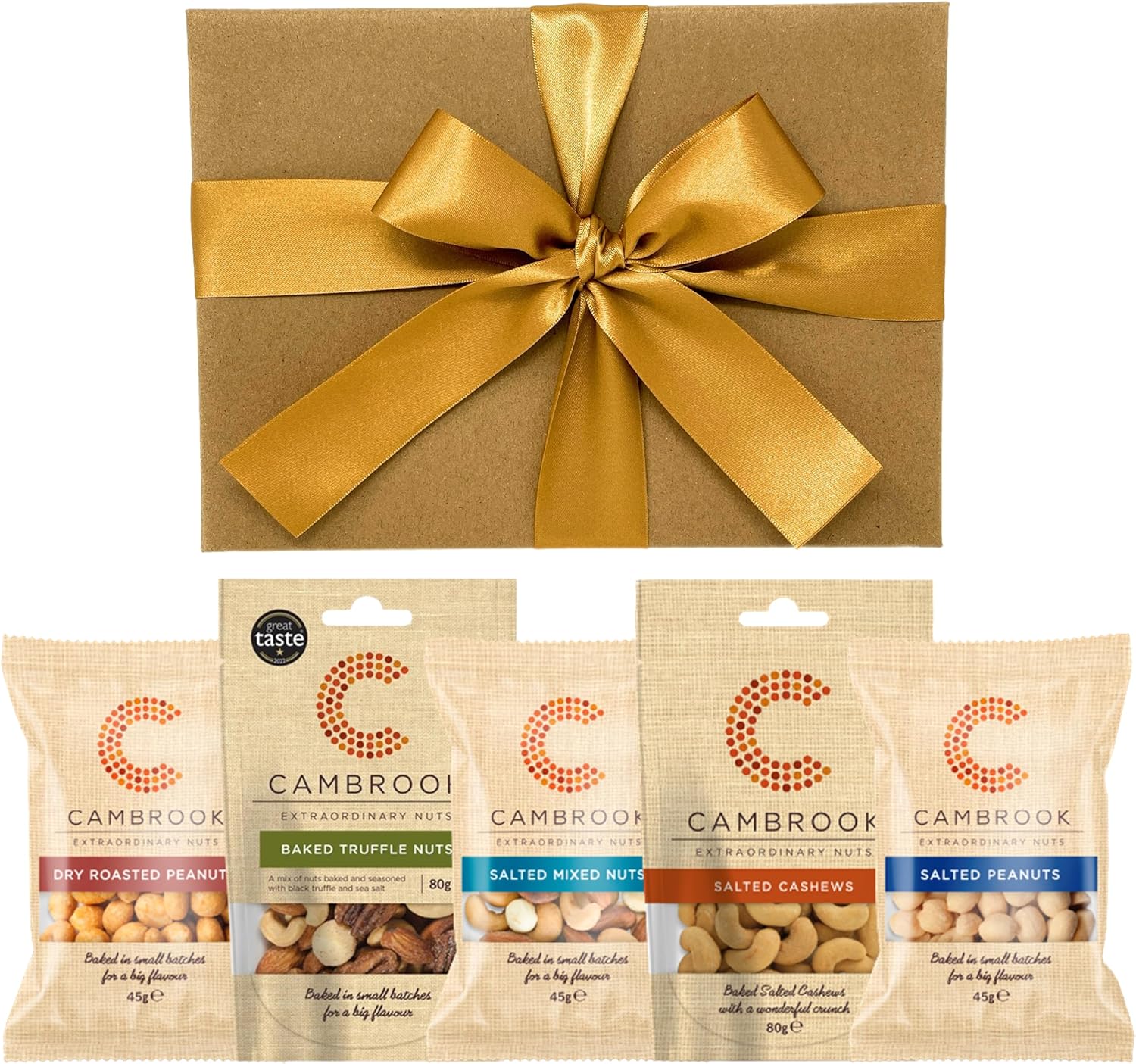 Luxury Nuts Snacks Hamper Gift Set | Baked Truffle Nuts | Cashews | Salted Peanuts | Mixed Nuts | Dry Roasted Peanuts | Food Hamper Gifts for Men Women | Gifts for Him Her by WALTNEYS (Original)