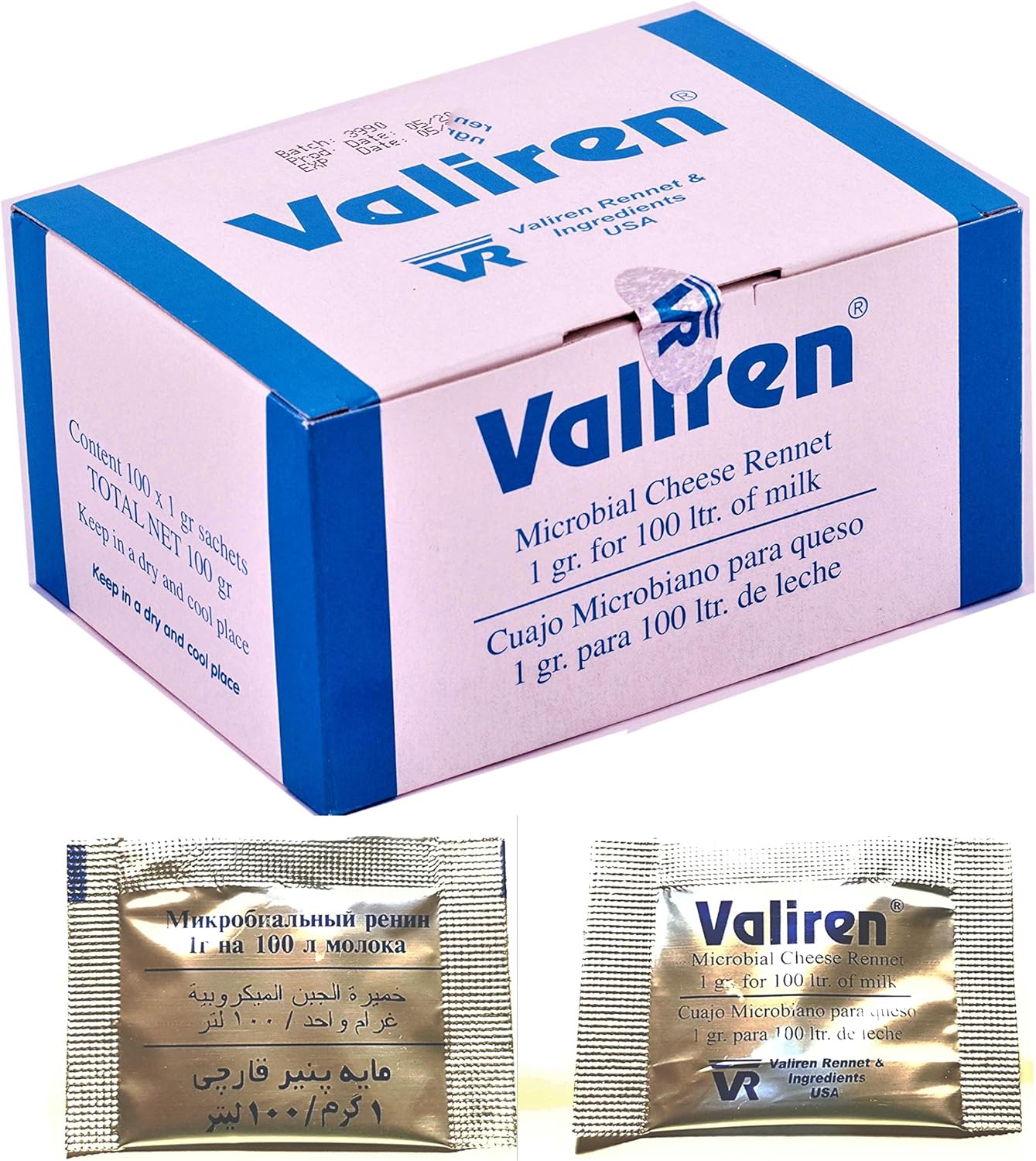 Microbial Rennet Pack of Buy 10 sachets and get 5 FREE Total 15 sachets Use one sachet for 100 ltr of milk