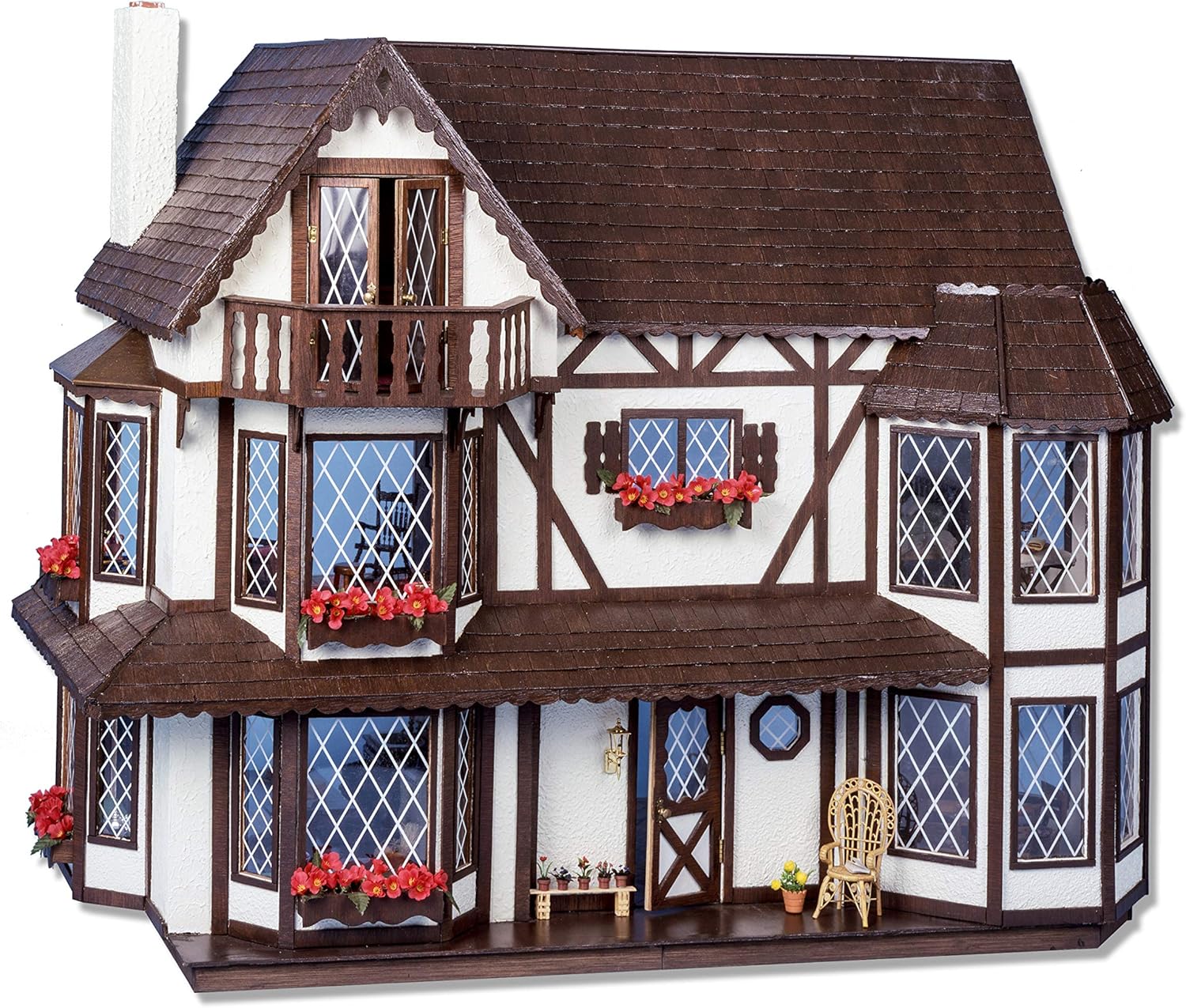Greenleaf Harrison Dollhouse Kit - 1 Inch Scale